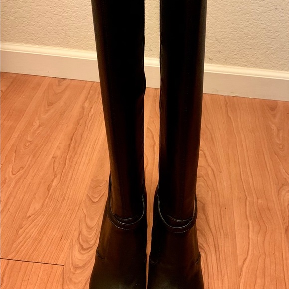 Franco Sarto Black Boots 9.5 - Picture 5 of 6
